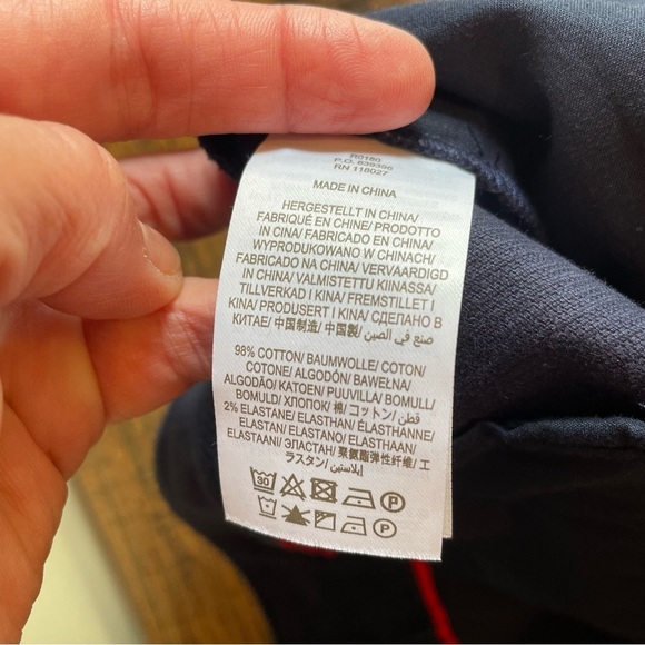 Boden Corduroy flare pants US size 10R Navy - Picture 8 of 8